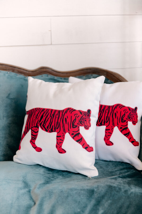 Red Tiger Pillows