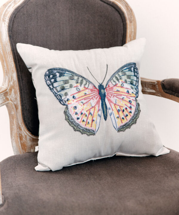 Pastel Butterfly Pillow