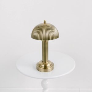 Gold Art Deco Modern LED Tablelamp