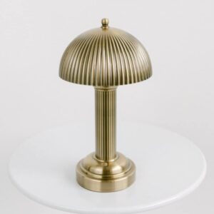 Gold Art Deco Modern LED Tablelamp