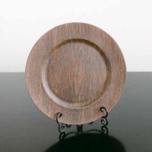 Rowan Wood Grain Charger Plate (150 available)